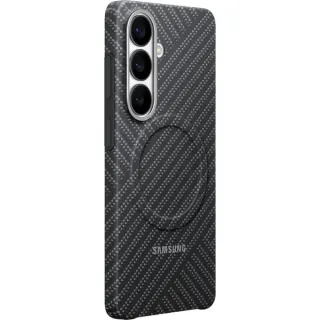 Samsung Carbon Magnet Case, Handyhülle (dunkelgrau, Samsung Galaxy S26)