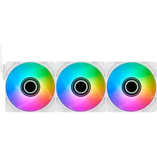 Thermaltake CT140 EX INFINITY, Gehäuselüfter (weiß, 3er Pack, 140 mm)