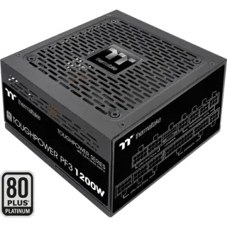 Thermaltake Toughpower PF3 1200W, PC-Netzteil (schwarz, 1x 12-Pin High Power GPU, 6x PCIe, Kabel-Management, 1200 Watt)
