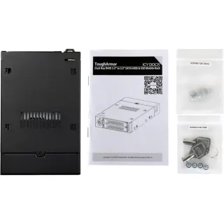 Icy Dock ToughArmor MB992SKR-B, Wechselrahmen (schwarz)