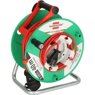 Brennenstuhl Garant G IP44 Garten-Kabeltrommel, 1 Anschluss (grün/rot, 38 + 2 Meter)
