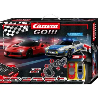 Carrera GO!!! High Speed Pursuit, Rennbahn