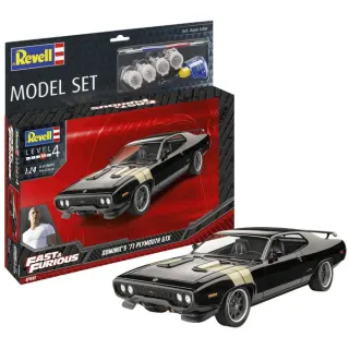 Revell Model Set Fast & Furious - Dominics 1971 Plymouth GTX, Modellfahrzeug (Maßstab: 1:24)