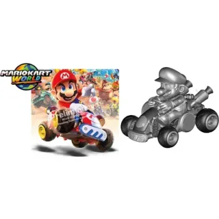 Carrera RC 2,4GHz Mario Kart World, Mario (Maßstab 1:18)