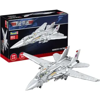Revell Maverick's F-14A Tomcat "Top Gun" - Brick System, Konstruktionsspielzeug (Maßstab: 1:32)
