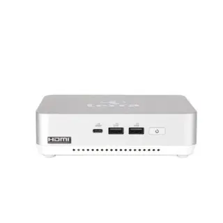 TERRA PC-Micro 6000W SILENT GREENLINE, Mini-PC (silber/weiß, Windows 11 Pro)