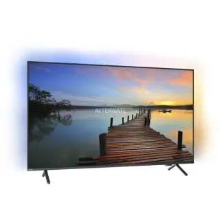 Philips 65MLED910/12, QLED-Fernseher (164 cm (65 Zoll), schwarz, UltraHD/4K, MiniLED, Ambilight, Free-Sync Premium, 144Hz Panel)
