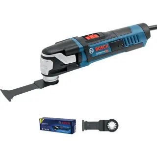 Bosch Professional Multi-Cutter GOP 40-30 Professional, Multifunktions-Werkzeug (blau/schwarz, 400 Watt)
