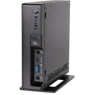 TERRA PC-Mini 3560 Fanless i3, Mini-PC (schwarz, Windows 11 Pro)