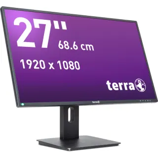 TERRA 2756W PV V4, LED-Monitor (68.6 cm (27 Zoll), schwarz (matt), FullHD, IPS, HDMI, DP, USB-C, Lautsprecher)