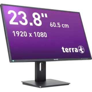 TERRA 2456W PV V4, LED-Monitor (60.5 cm (23.8 Zoll), schwarz (matt), FullHD, IPS, HDMI, DP, USB-C, Lautsprecher)