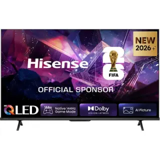 Hisense 43E7S PRO Hi-QLED-Fernseher (108 cm (43 Zoll), schwarz/dunkelgrau, UltraHD/4K, Free-Sync-Premium, 144Hz Panel)
