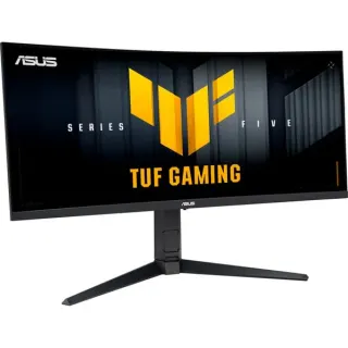 ASUS TUF Gaming VG34WQL5A, Gaming-Monitor (86.4 cm (34 Zoll), schwarz, WQHD, Fast-VA, Curved, Dual Mode, FreeSync Premium, 200Hz Panel)