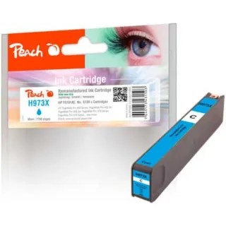 Peach Tinte cyan PI300-747 (kompatibel zu HP Nr. 973X)