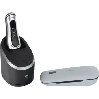 Braun Series 9 Pro+ 9577cc, Rasierer (silber/schwarz, Mit Power-Case)