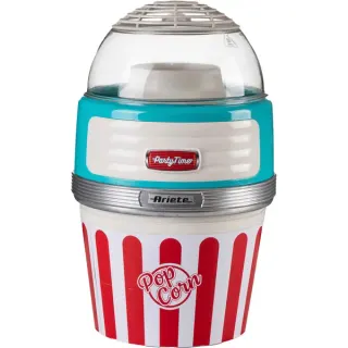 Ariete Popcorn XL Partyzeit, Popcornmaker (blau, 1.100 Watt)