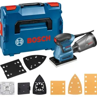Bosch Professional Schwingschleifer GSS 160 Multi Professional (blau/schwarz, 180 Watt, L-BOXX)