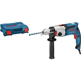 Bosch Professional Schlagbohrmaschine GSB 24-2 Professional (blau/schwarz, 1.100 Watt, L-Case)