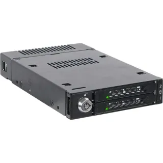 Icy Dock ToughArmor MB834M2K-B, Wechselrahmen (schwarz)