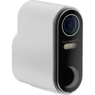 Homematic IP Akku-Außenkamera (HmIP-COR), Videoüberwachungskarte (weiß/schwarz, 3MP, WLAN)