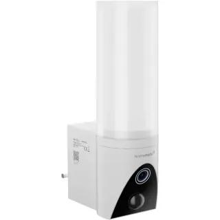 Homematic IP Außenlichtkamera (HmIP-COL), Überwachungskamera (weiß, 4 MP, WLAN)
