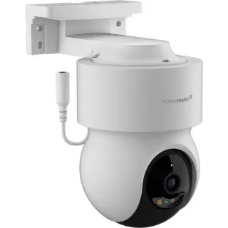 Homematic IP Außenkamera (HmIP-CO), Überwachungskamera (weiß, 5MP, WLAN)