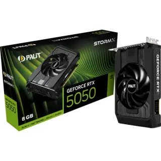 Palit GeForce RTX 5050 StormX 8GB, Grafikkarte (DLSS 5, 3x DisplayPort, 1x HDMI 2.1)