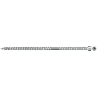 fischer Doppel-Gewindeschraube PowerFull-Iso 8,0x225 Zylinderkopf TX (50 Stück, blauverzinkt)