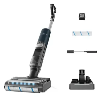 Rowenta X-Clean 7, Nass-/Trockensauger (dunkelblau/chrom)