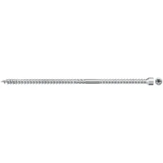 fischer Doppel-Gewindeschraube PowerFull-Iso 8,0x335 Zylinderkopf TX (50 Stück, blauverzinkt)