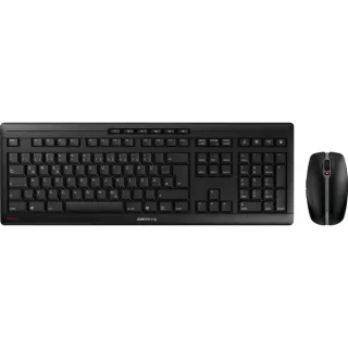 CHERRY STREAM DESKTOP RECHARGE, Desktop-Set (schwarz, DE-Layout, Cherry SX-Scherentechnologie)