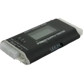 DeLOCK Netzteiltester III, Messgerät (schwarz)