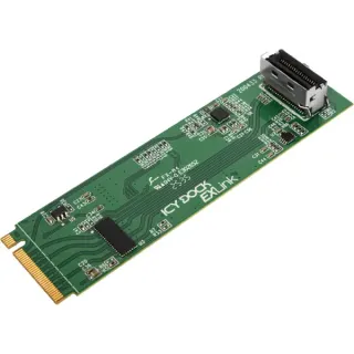 Icy Dock MB309A5 "EXLink" M.2 PCIe5 SSD, Schnittstellenkarte