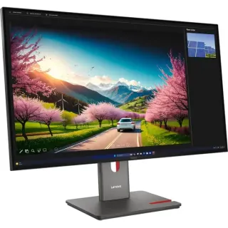 Lenovo ThinkVision P32UD-40, LED-Monitor (80 cm (31.5 Zoll), schwarz, UltraHD/4K, IPS, HDMI, DP, Thunderbolt 4, USB-Hub, 120Hz Panel)