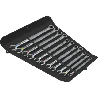 Wera 6007 Joker 11 Set 1 Maul-Ringratschenschlüssel-Satz, 11-teilig, Schraubenschlüssel (mit Haltefunktion)