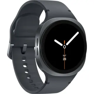 Samsung Galaxy Watch8, Smartwatch (dunkelgrau, 40 mm, LTE, Sport Band S/M)