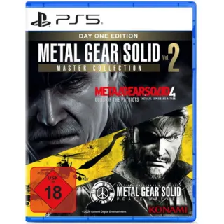 Metal Gear Solid: Master Collection Vol. 2 Day One Edition, PlayStation 5-Spiel