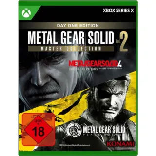 Metal Gear Solid: Master Collection Vol. 2 Day One Edition, Xbox Series X|S-Spiel