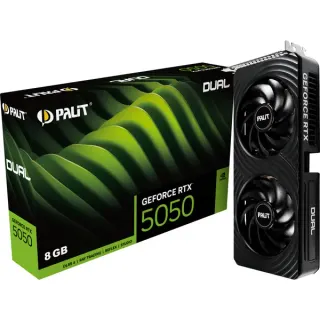Palit GeForce RTX 5050 Dual 8GB, Grafikkarte (DLSS 5, 3x DisplayPort, 1x HDMI 2.1)