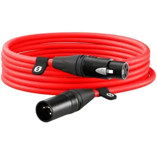 Rode Microphones Premium XLR-Kabel XLR6M-R red (rot, 6 Meter)