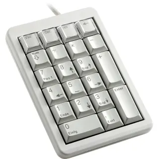 CHERRY Slim Line G84-4700, Ziffernblock (beige, Programmierbares Keypad)