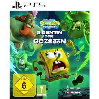 SpongeBob: Giganten der Gezeiten, PlayStation 5-Spiel