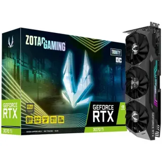 ZOTAC GeForce RTX 3070 Ti Trinity OC Generalüberholt, Grafikkarte (3x DisplayPort, 1x HDMI)