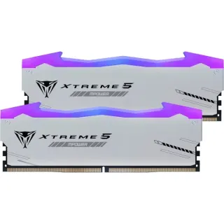 Patriot DIMM 48 GB DDR5-6400 (2x 24 GB) Dual-Kit, Arbeitsspeicher (schwarz, PVXR548G64C32KM, Viper Xtreme 5 MPower RGB, INTEL XMP)