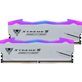 Patriot DIMM 48 GB DDR5-8000 (2x 24 GB) Dual-Kit, Arbeitsspeicher (schwarz, PVXR548G80C38KM, Viper Xtreme 5 MPower RGB, INTEL XMP)