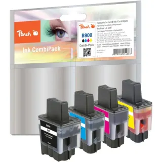 Peach Tinte Sparpack PI500-62 (kompatibel zu Brother LC-900VAL)