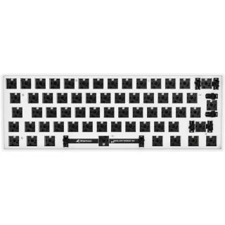 Sharkoon SKILLER SGK50 S4 Barebone, Gaming-Tastatur (weiß, ISO-Layout)