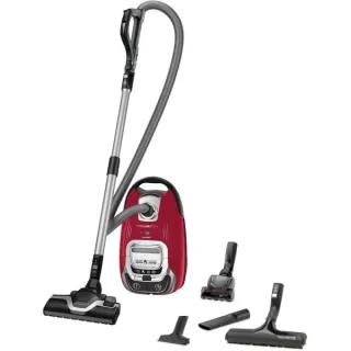 Rowenta Silence Force Allergy+ RO7473, Bodenstaubsauger (rot/silber)