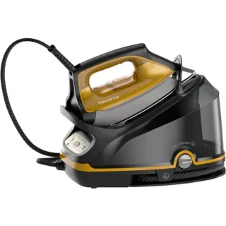 Rowenta Compact Steam Pro DG 7644, Dampfbügelstation (schwarz/orange)