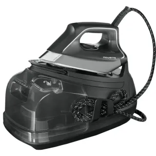 Rowenta Perfect Steam Pro DG 8622, Dampfbügelstation (schwarz/silber)